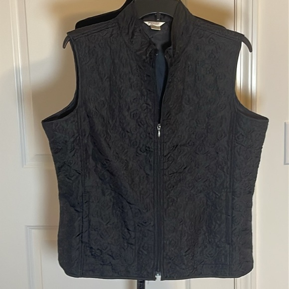 Christopher & Banks Black Lightweight Vest Size XL - Picture 1 of 6